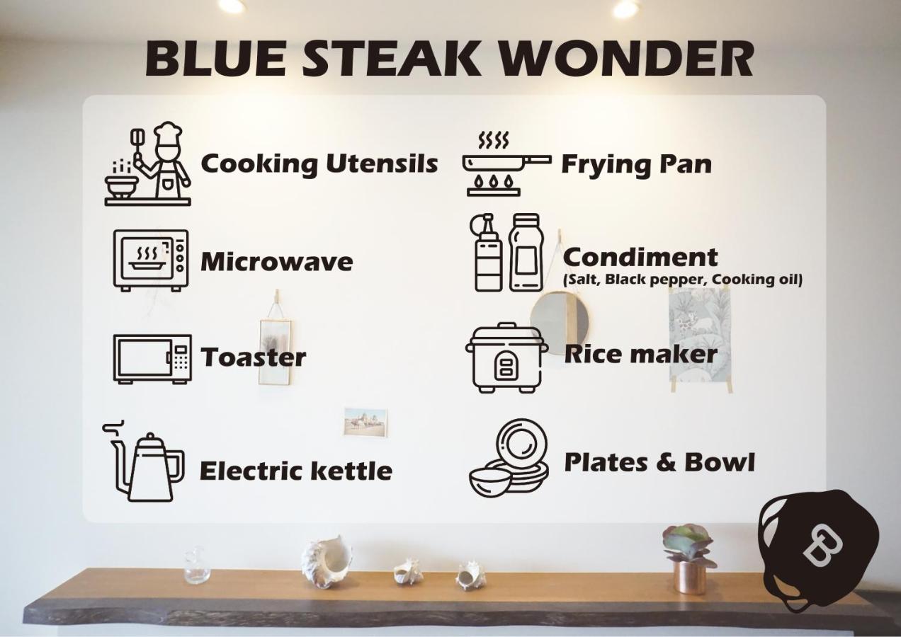 Apartment Blue Steak Wonder Senaha *